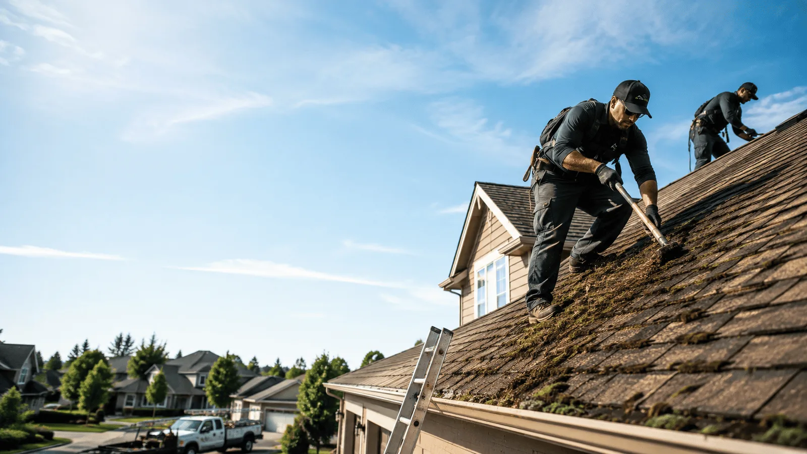 Roof Moss Removal in Apollo, PA near me
